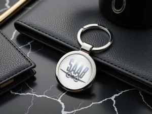Saab Fob Chiave Metallo Robusto Struttura Universale
